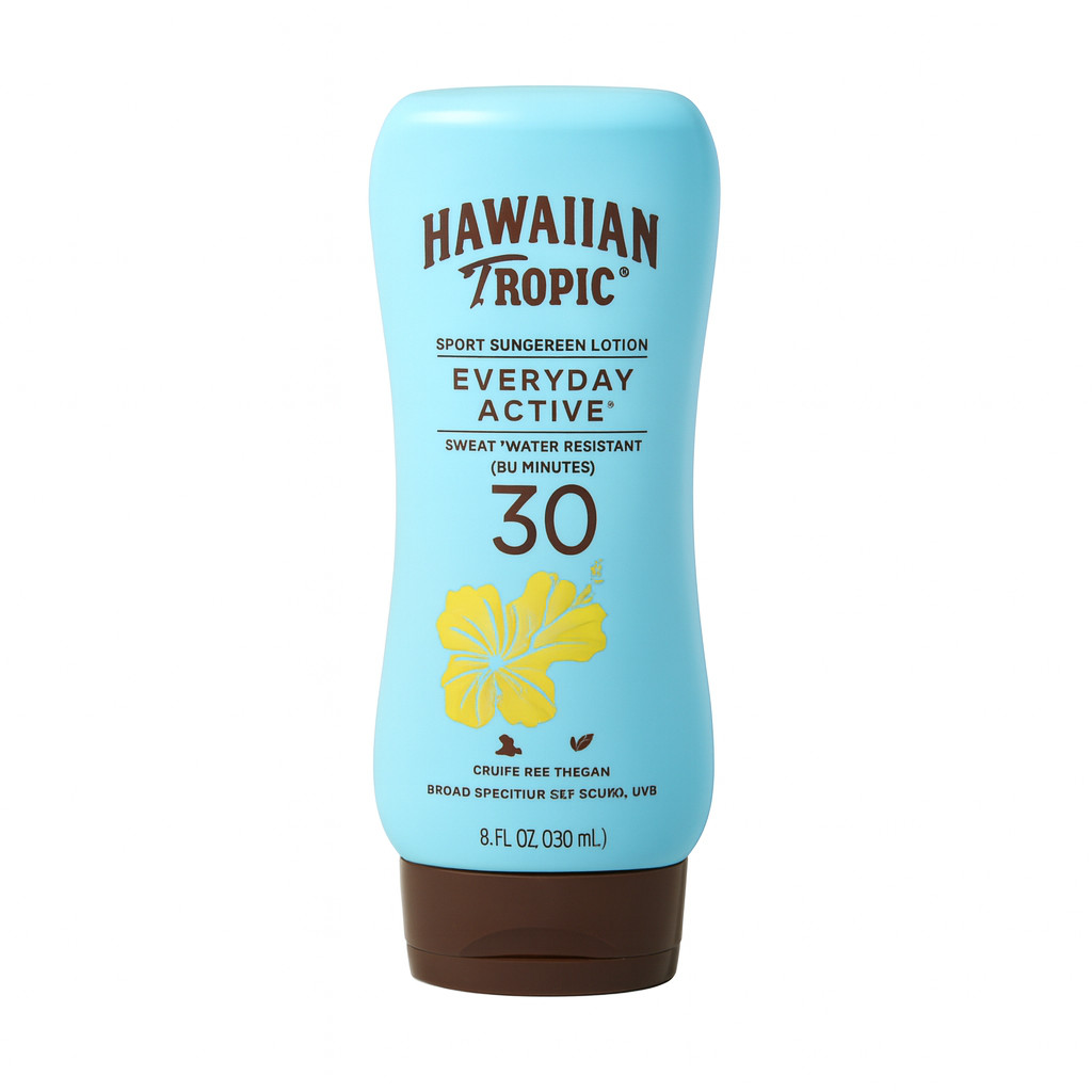 Hawaiian Tropic Everyday Active SPF 30 Sunscreen Lotion 8 fl oz 1 Pack New