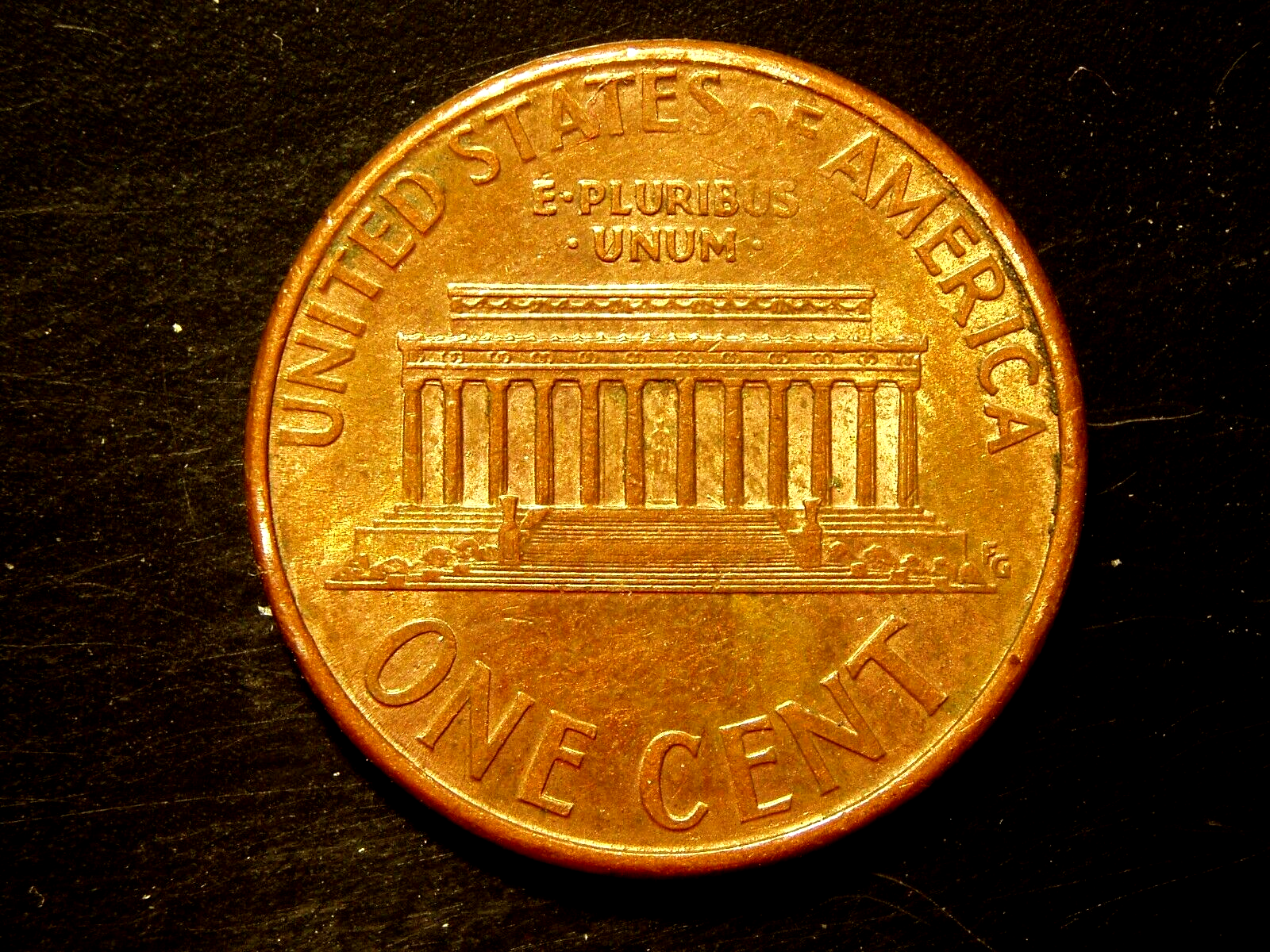 1996-D LINCOLN MEMORIAL CENT #1