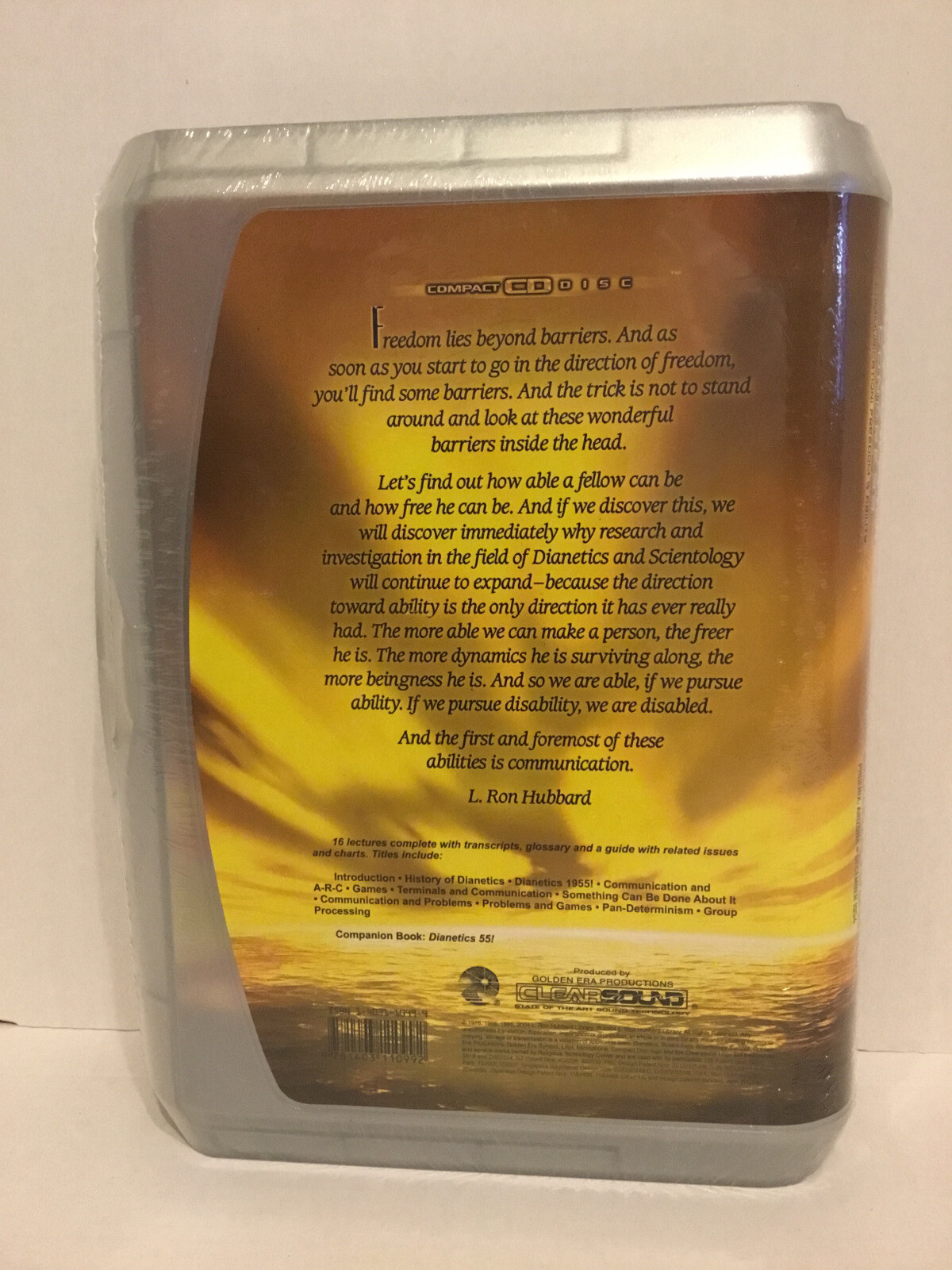 The Unification Congress by L. Ron Hubbard - CD NEW/SEALED