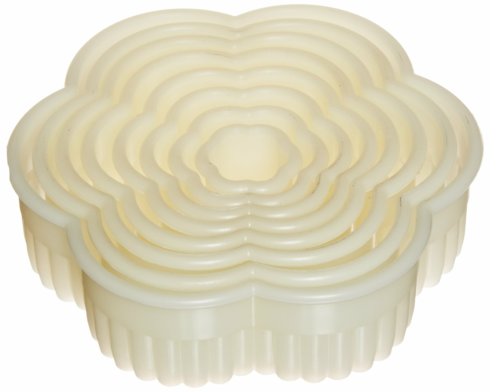 Nylon Cutter Set, Boxed, Fluted Petal, 8 pc set