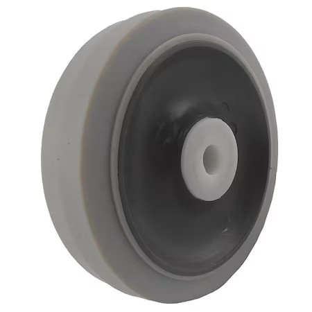 Caster Wheel, Gray, 70 Shore A, 1/2 In Bore,  5Vt79