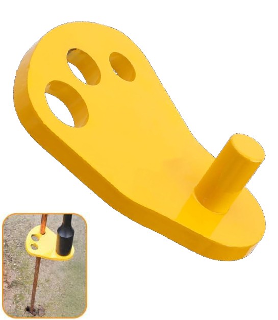 Universal Ground Rod Driver For 5/8 1/2 3/4 Inch Ground Rods Withstand All Kinds