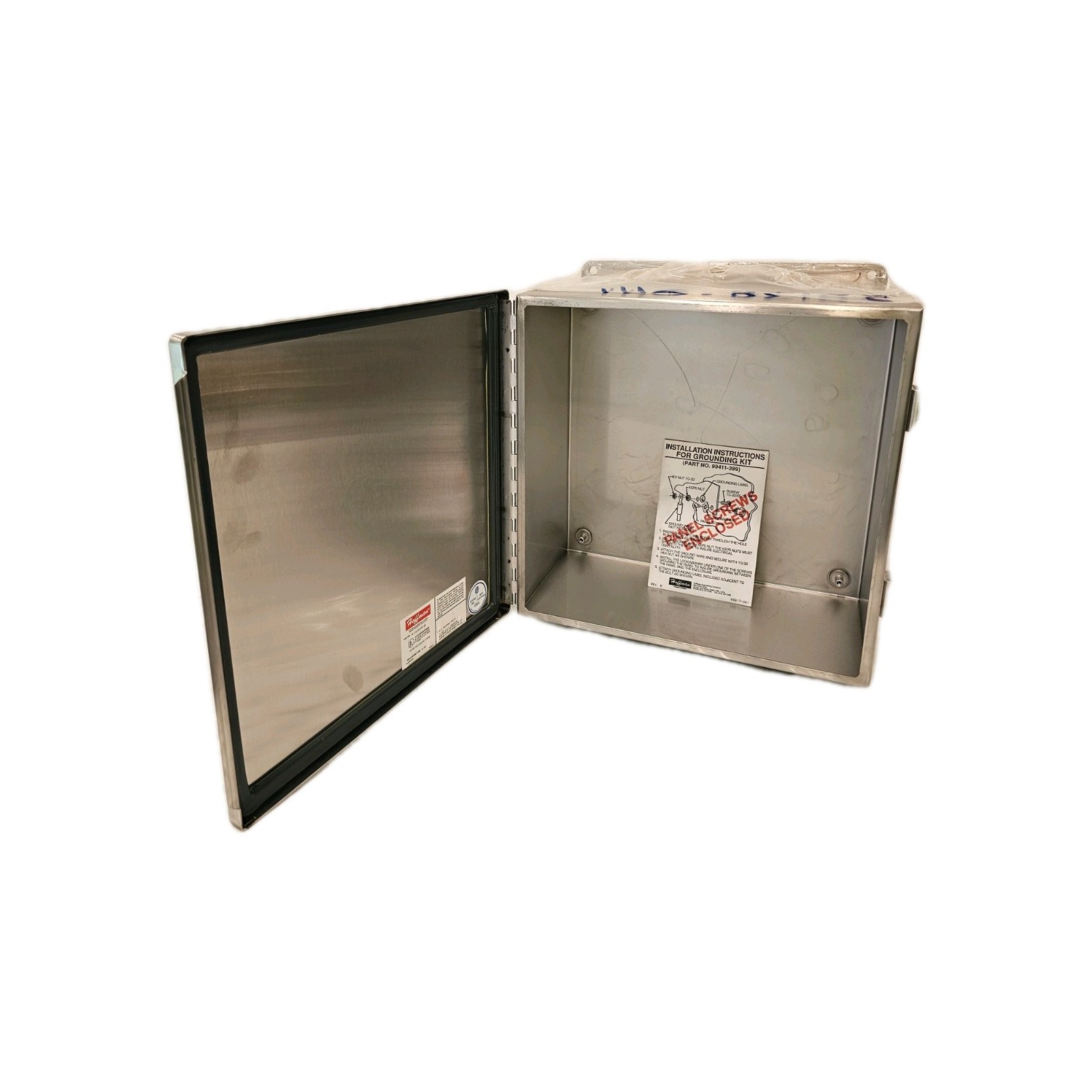 Hoffman A-1212CHNFSS Stainless Junction Box Enclosure