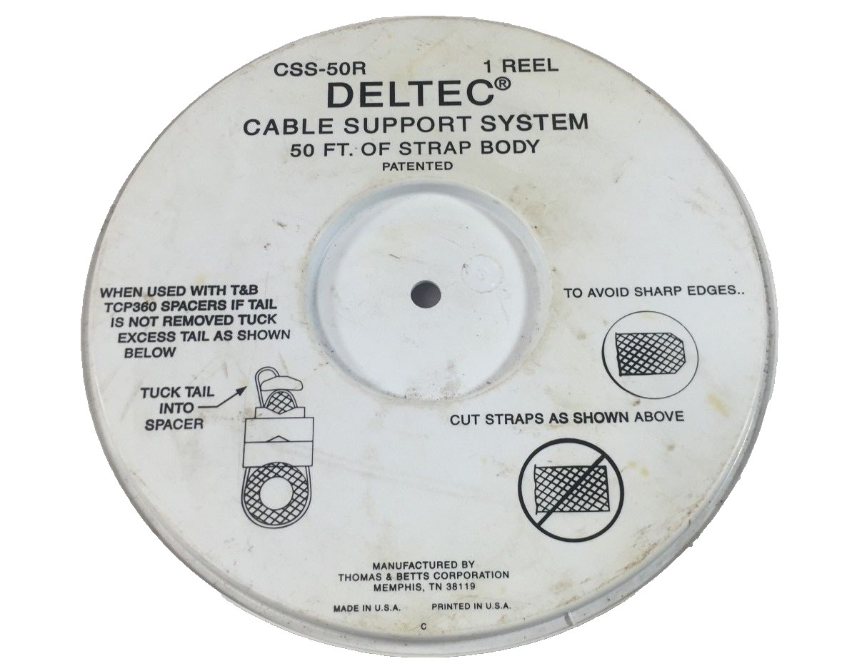 Thomas & Betts TYD-50R Deltec Cable Strap Heavy Duty Wire Tie