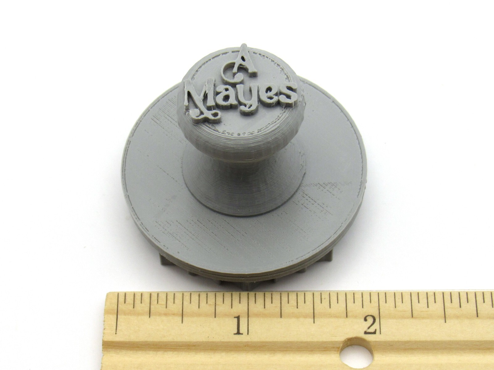 Mandala Clay Pottery Texture Stamp Accent Design 2