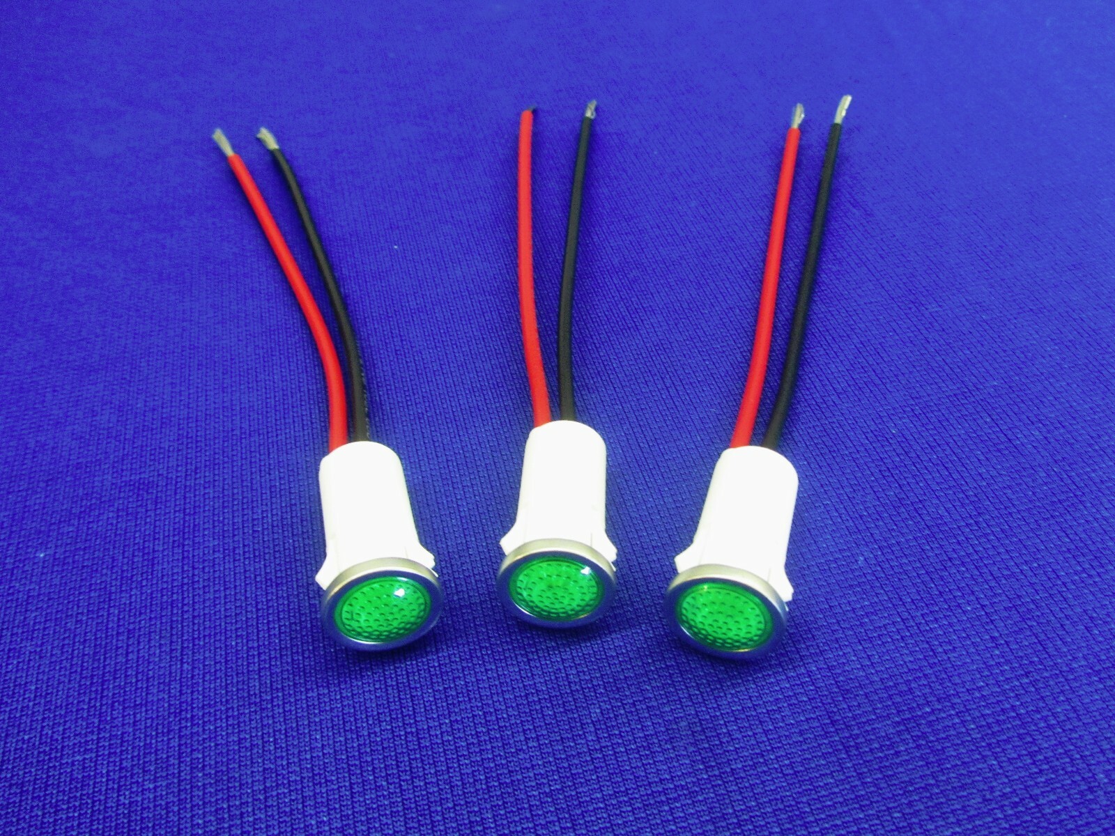 3 Each Fits Lincoln  Arc Welder SA 200 Oil Pressure Green Run Light Blackface