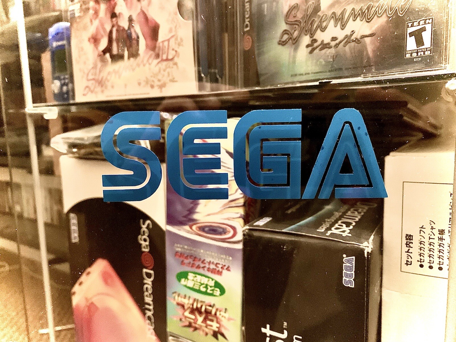 Sega Logo Vinyl Window Sticker