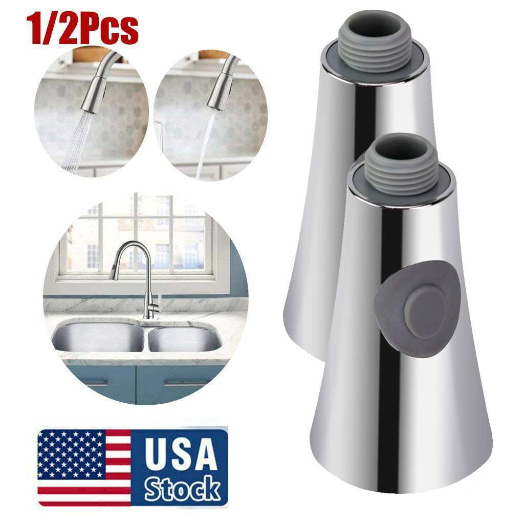 1/2x Kitchen Sink Pull-Down Faucet Sprayer Pull Out Spray Head Replacement Head