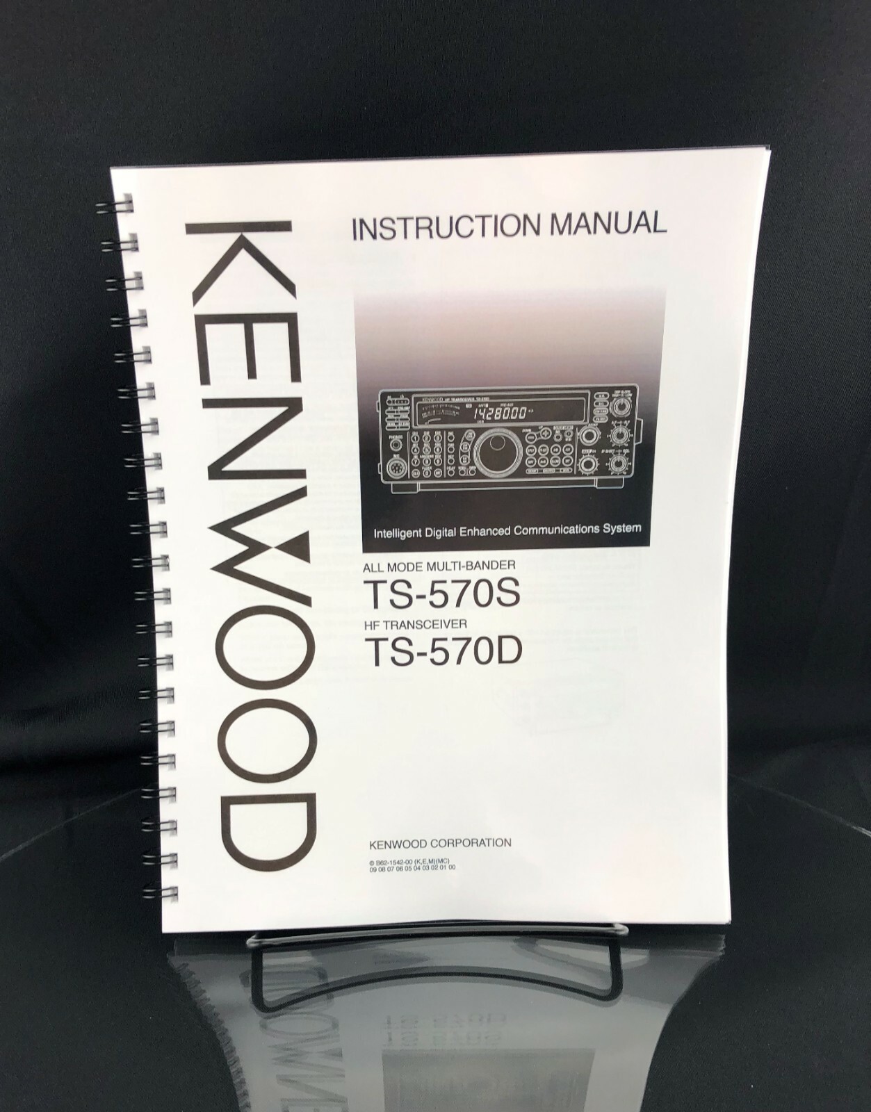 Kenwood TS-570S TS-570D Instructions Manual User Guide Coil Bound
