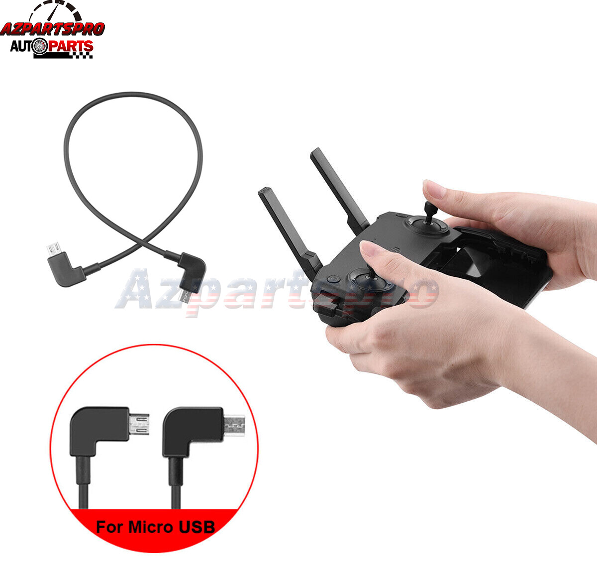 Micro USB Cable for DJI Phantom 3 4 Inspire 1 2 Drone Remote Controller Android