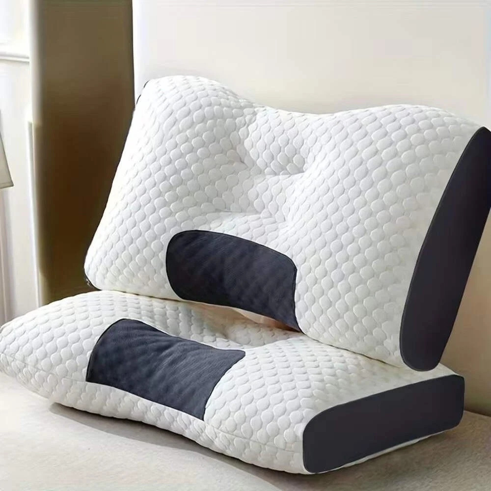 | DERILA® | Memory Foam Pillow OR Additional Pillowcase. Ergonomic Neck Support