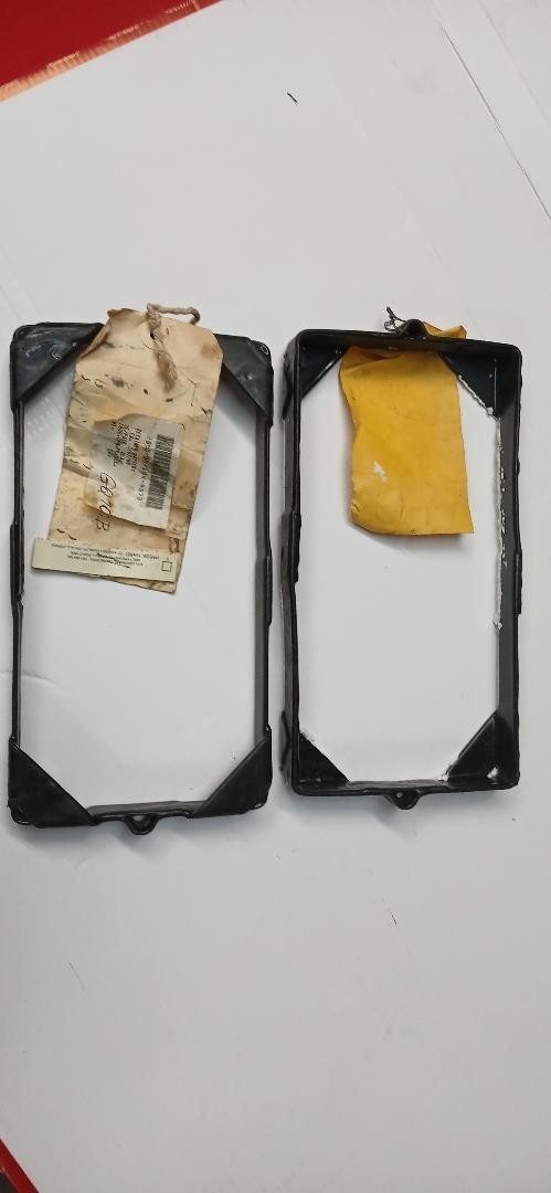 M-151 A1 A2 Used Battery Hold Down Brackets Frames, Set of 2, NOS
