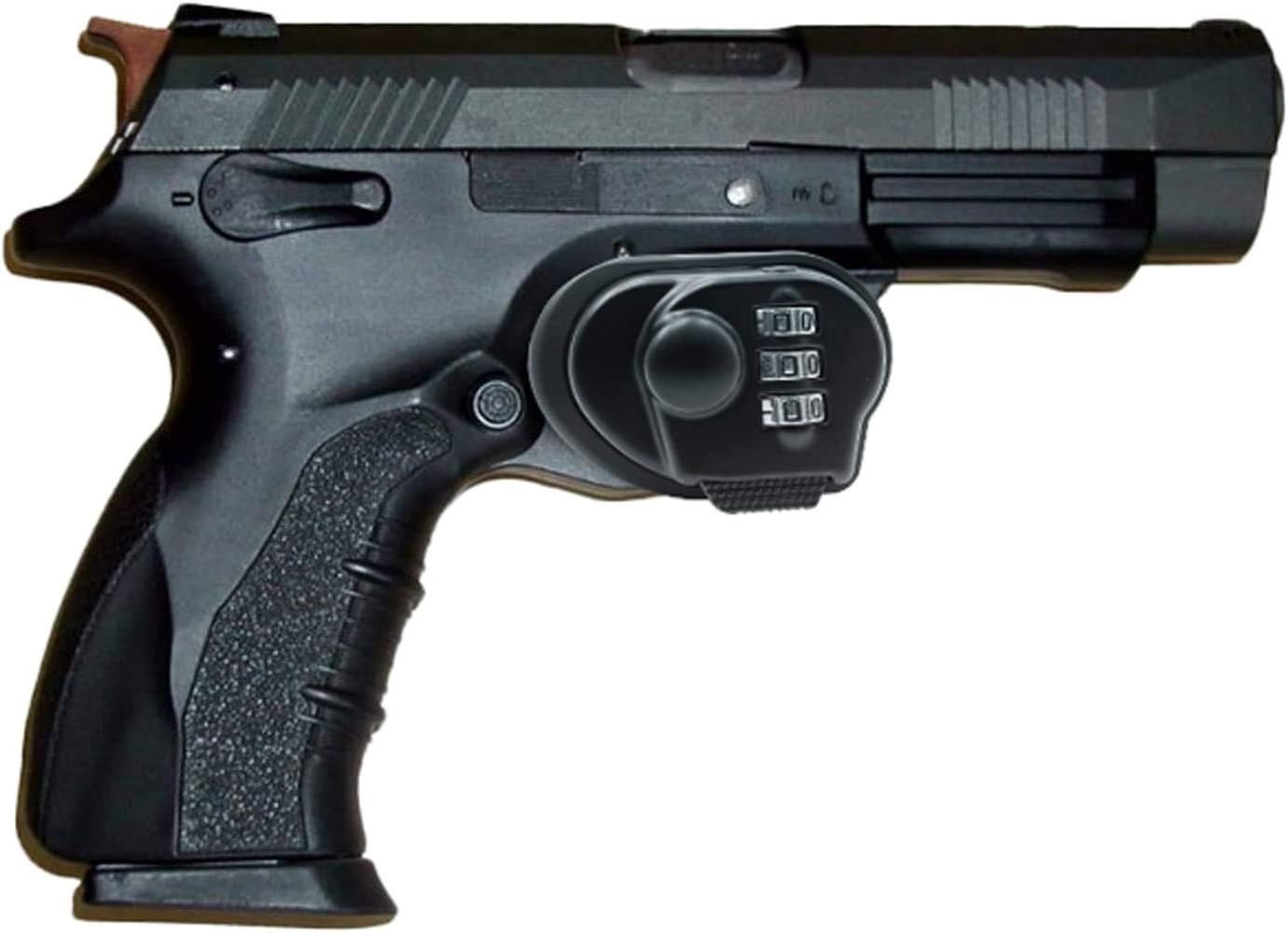 Secure Your Firearms: 3-Digit Combination Gun Trigger Lock with Custom Code