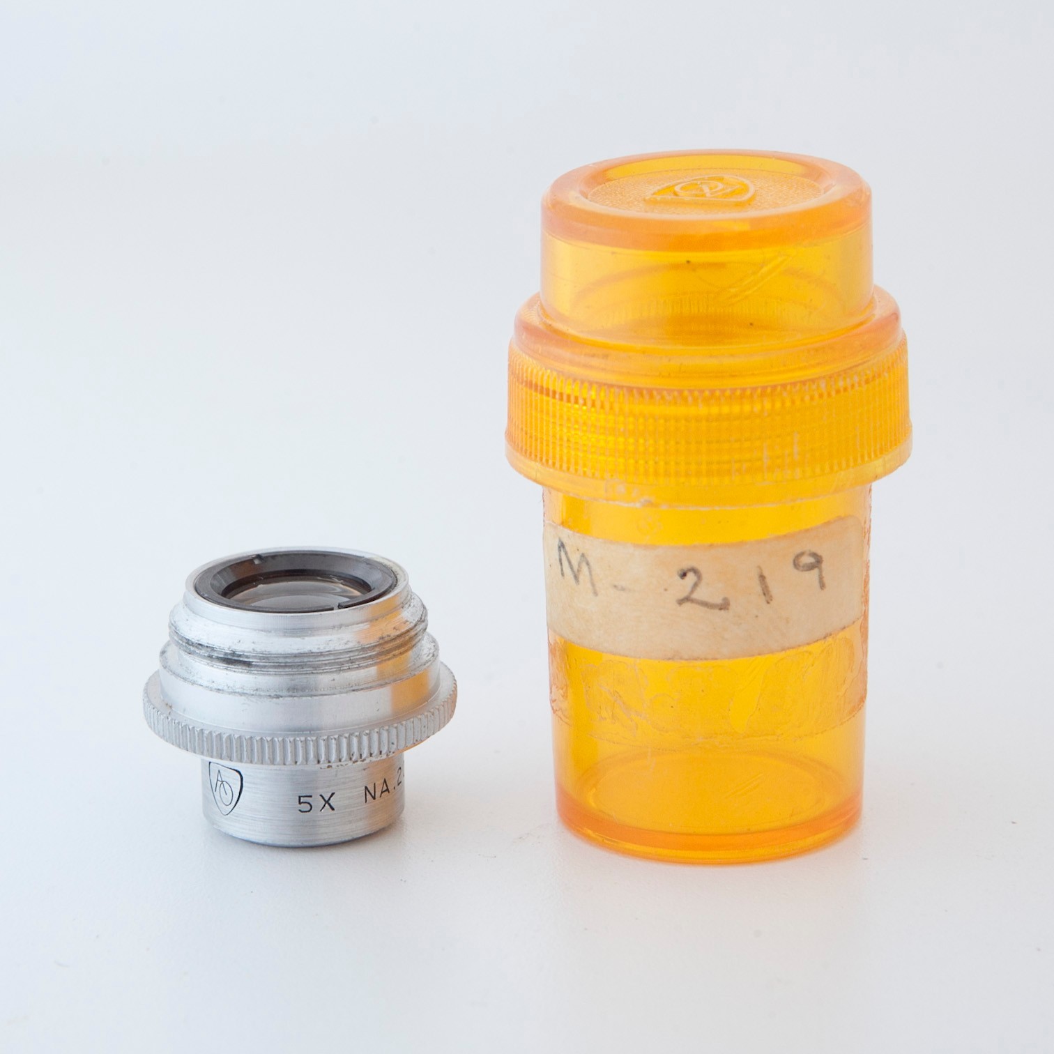 AO American Optical 5x NA 20 Microscope Objective