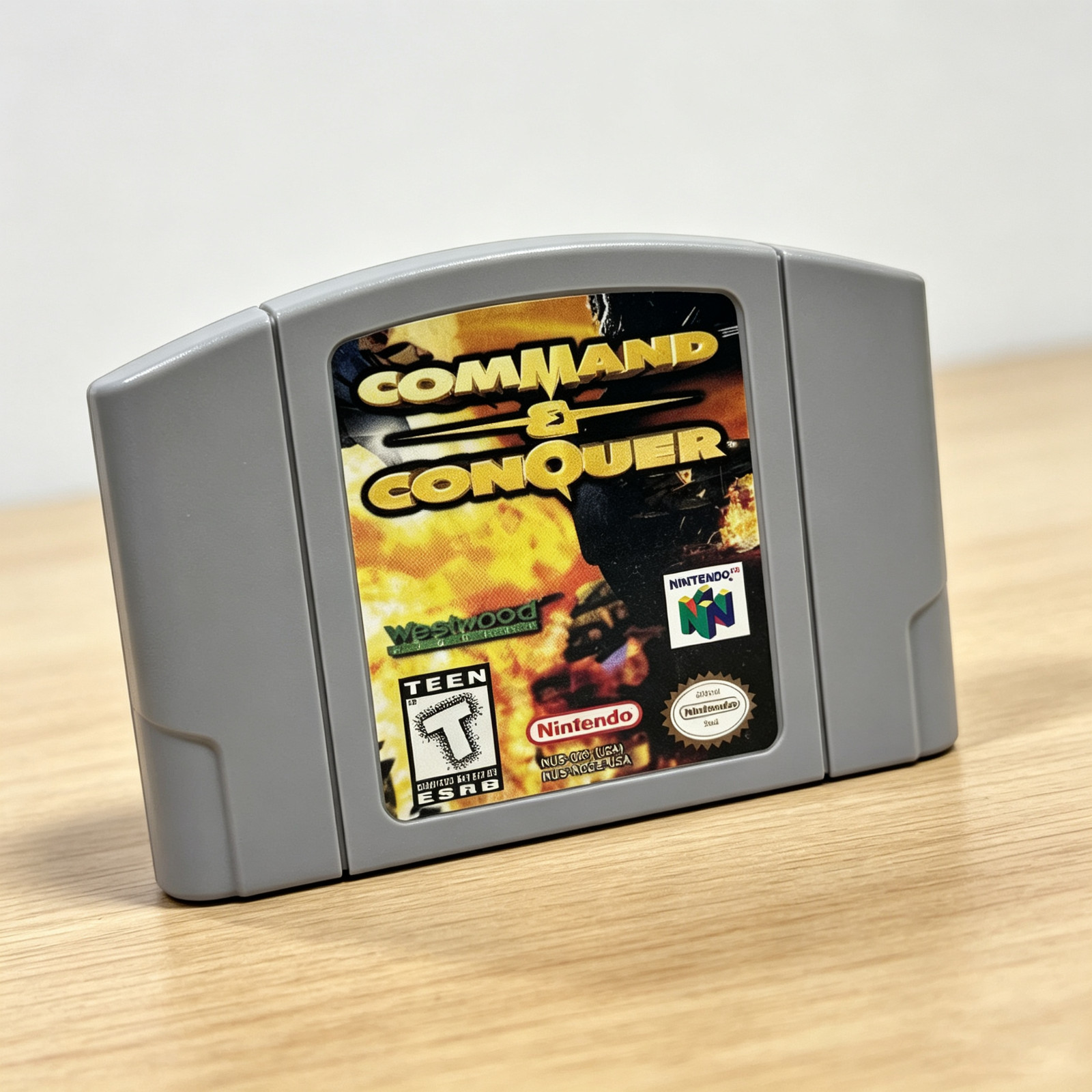 N64 Game Card Command & Conquer