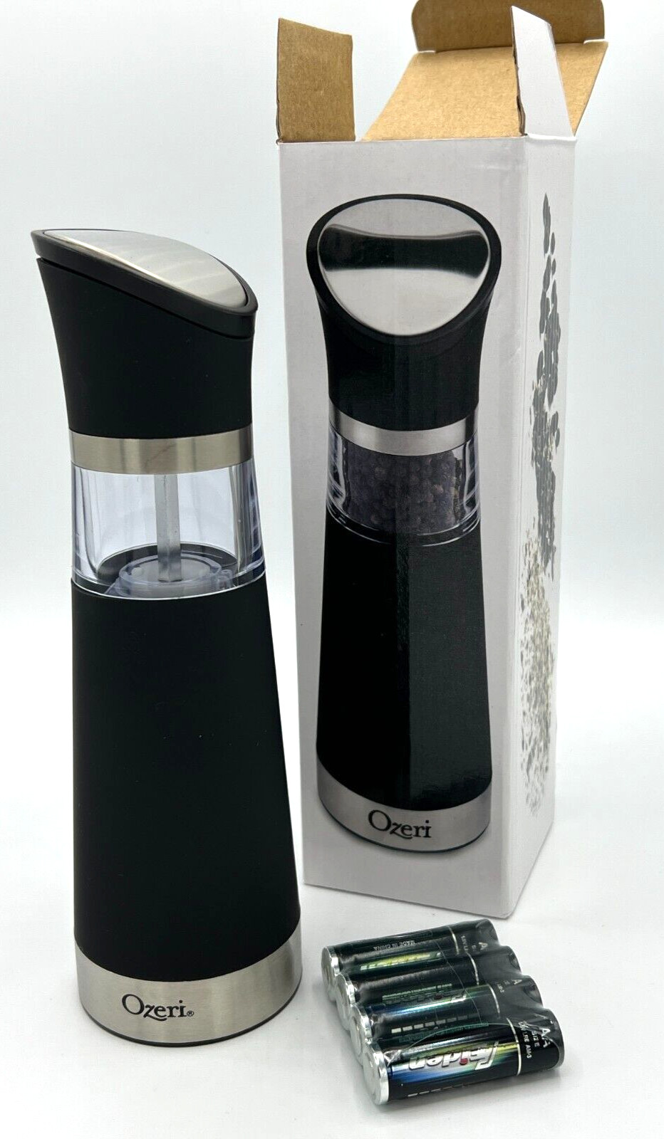 Ozeri Graviti Pro Electric Pepper Mill And Grinder, Bpa-Free