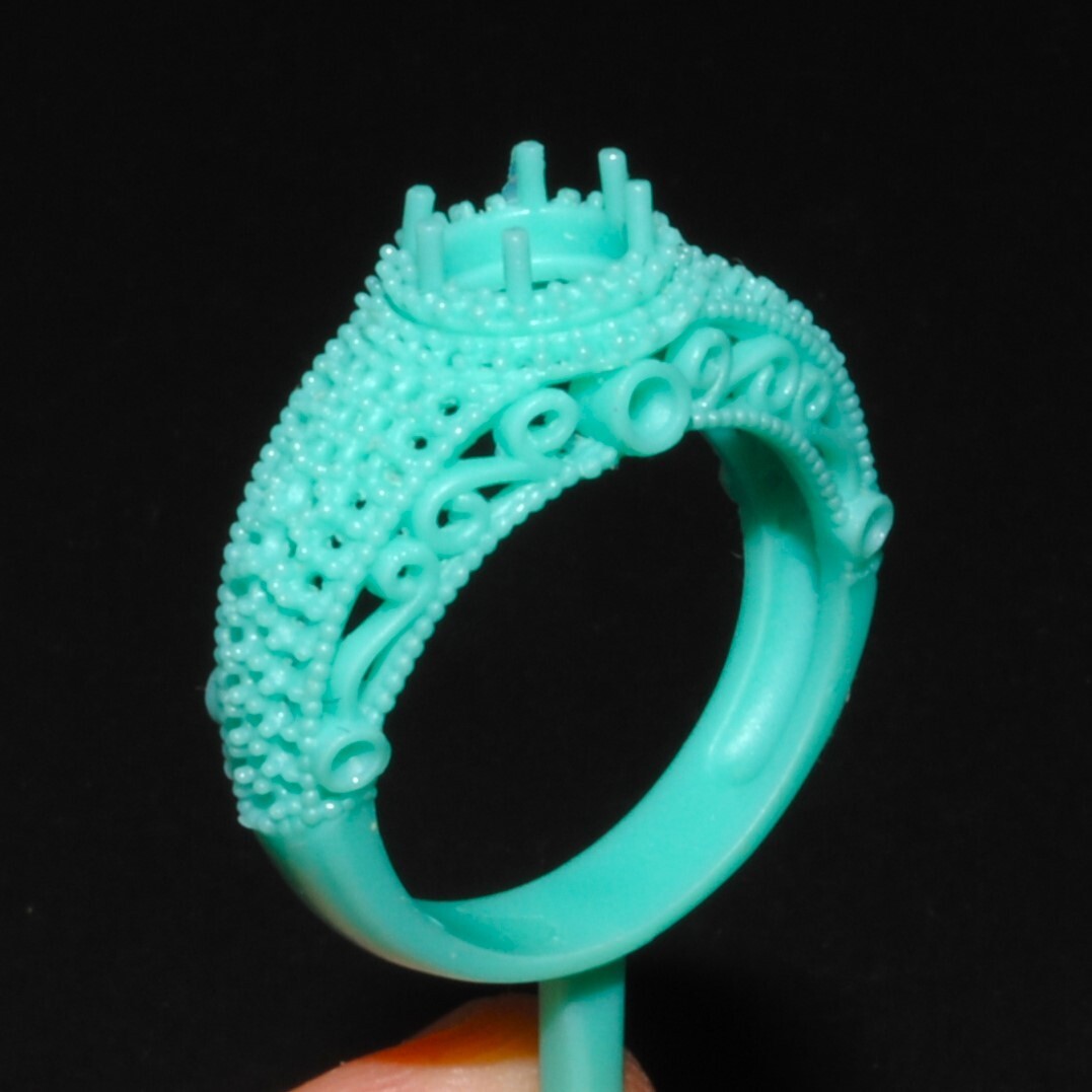 1 pc Ladie's ring Wax patterns for lost wax casting jewelry/wax model _212640