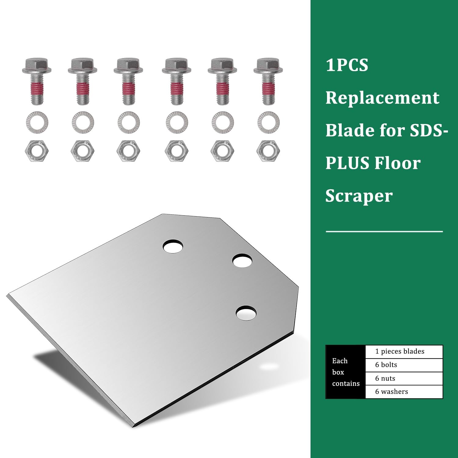 Monkey King Bar-Sds Plus Floor Scraper 4- inch Blades Replacement kits