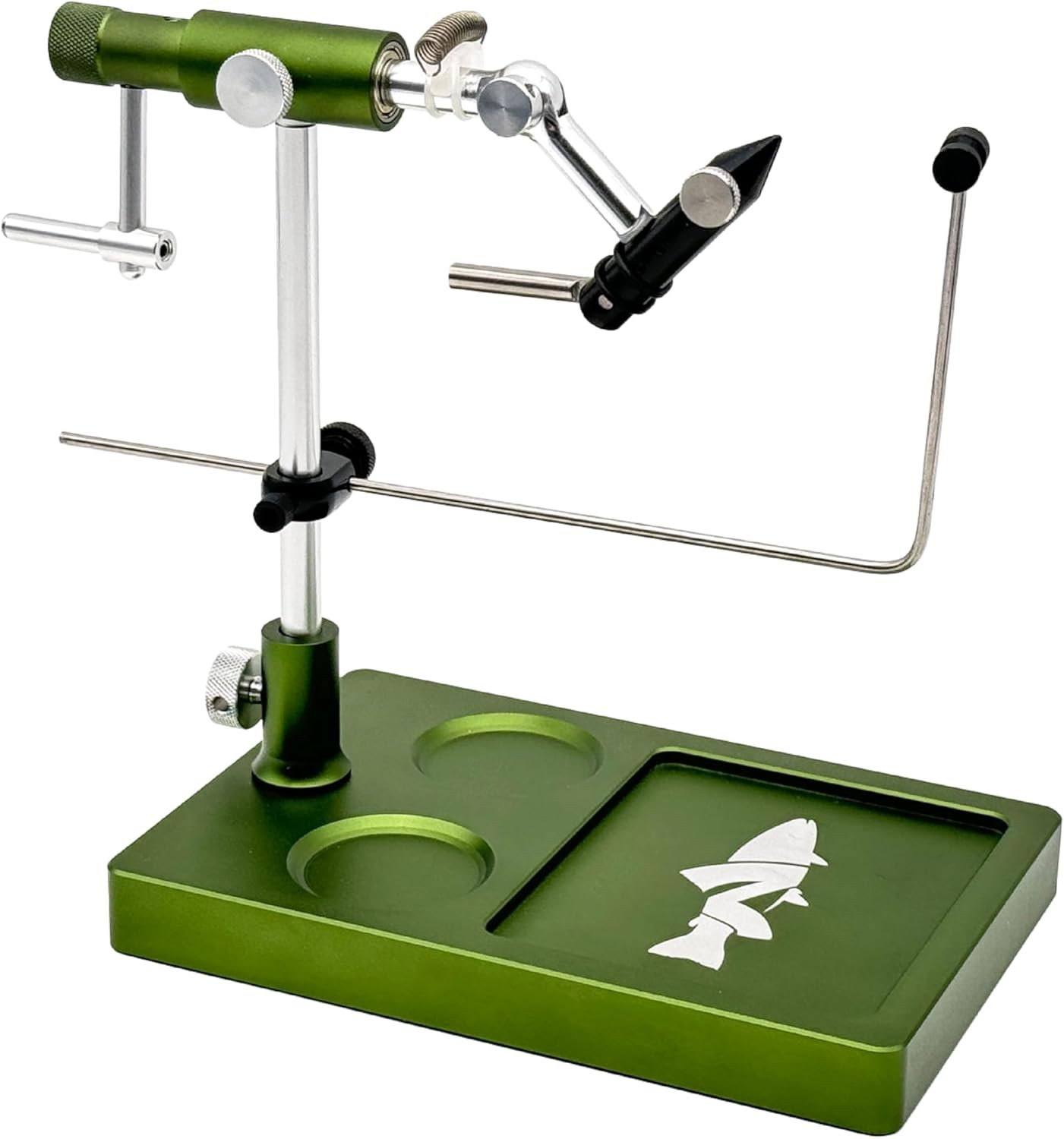 Nirvana V2 Rotary Fly Tying Vise with Travel Base - Now with Improved Jaws, Join
