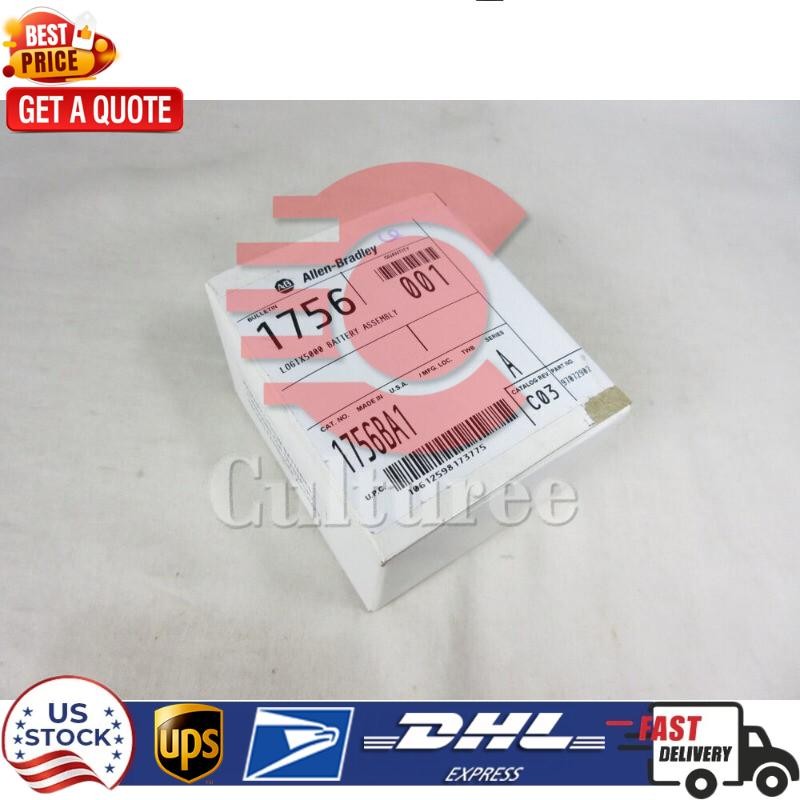 Allen Bradley, ControlLogix, Battery Assembly, AB 1756-BA1, New, Sealed Box