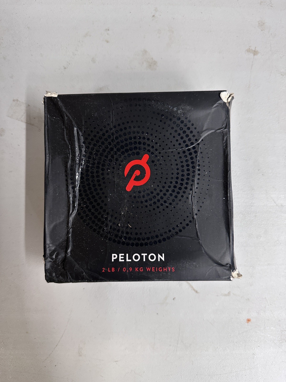 PELOTON 2lb Dumbbell Free Weights Set of 2 Black New Open Box