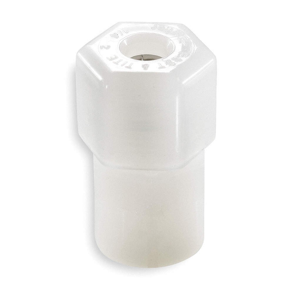 PARKER N4FC2 Connector,Nylon,CompxF,1/4Inx1/8In 2GUV8
