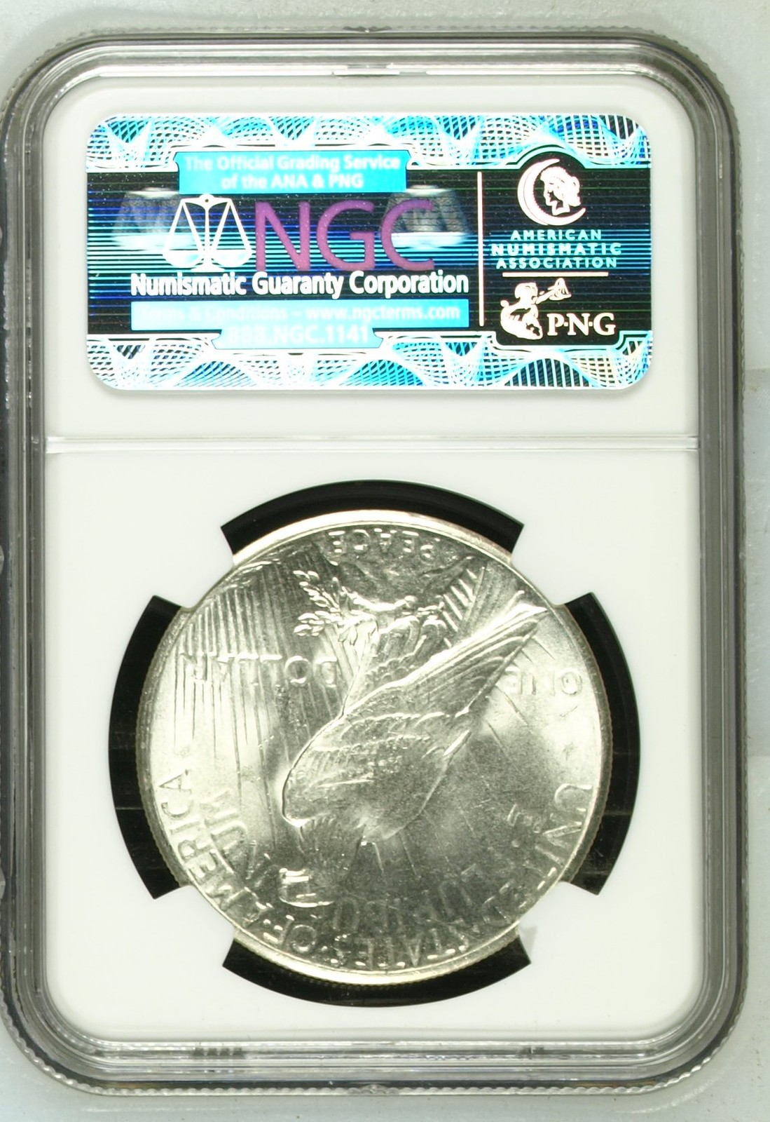 1926 Peace Silver Dollar NGC MS-63