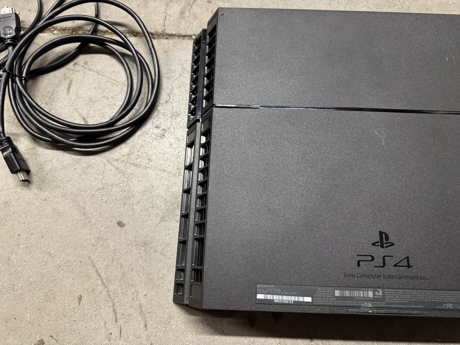 Sony CUH-115A Console W/ Cords
