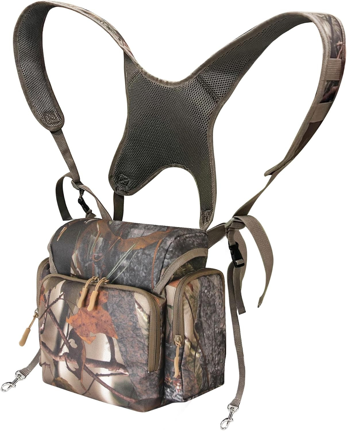 Binocular Harness Chest Pack, Bino Case with Rangefinder Pouch, Binocular Harnes