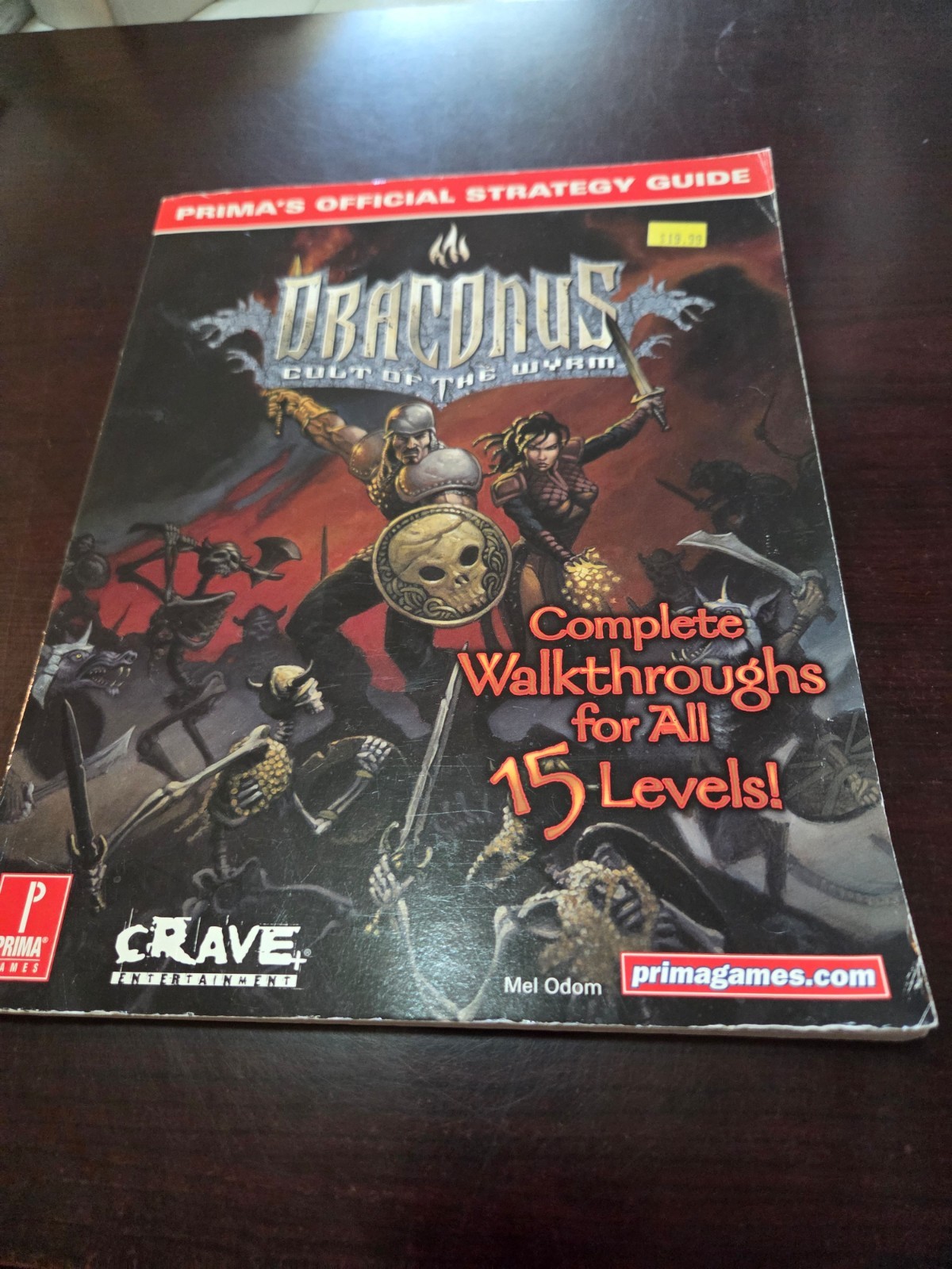 Prima Official Draconus Cult of the Wyrm Strategy Guide, Nice shape!