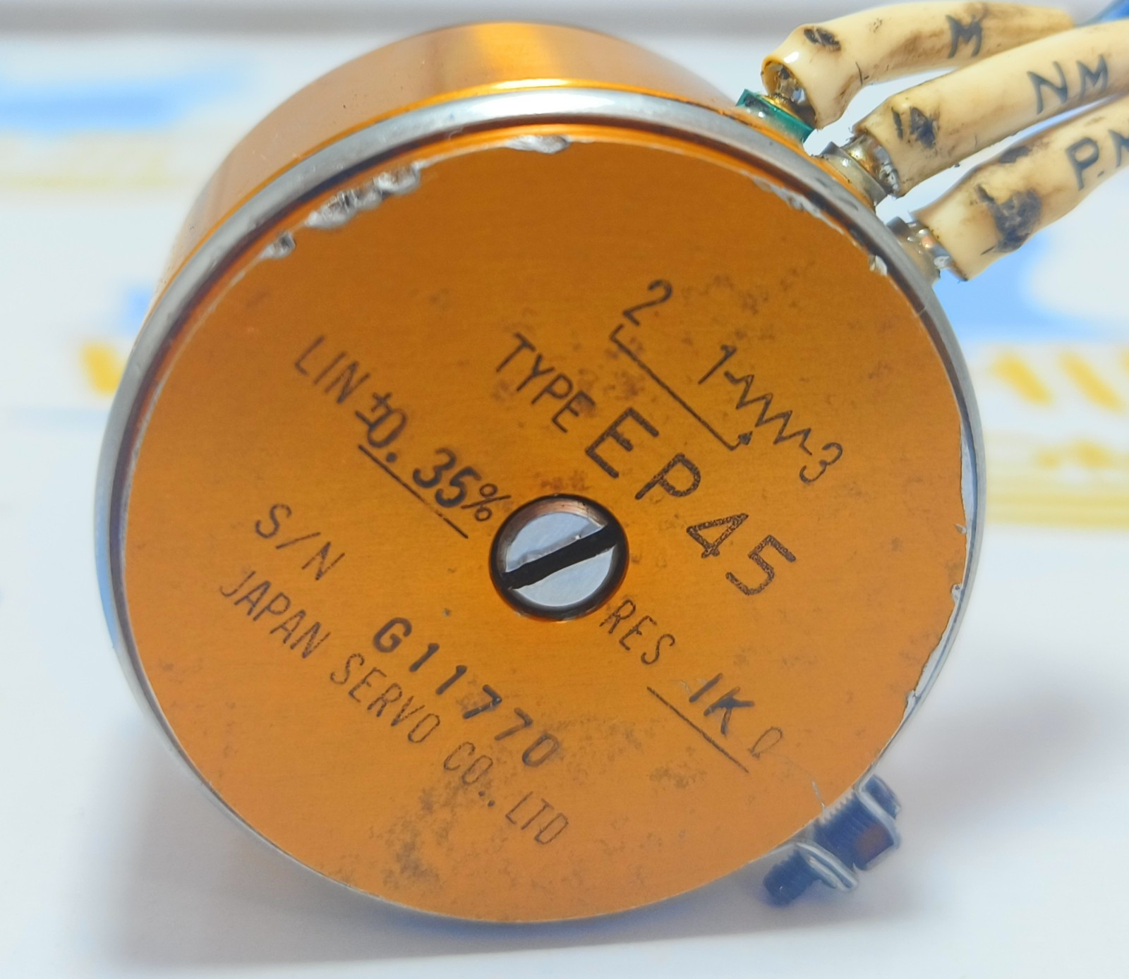 Servo EP45 Potentiometer, a high-precision sensor