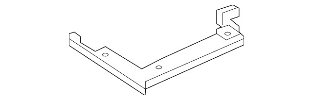 Genuine GM Driver Side Body Lock Pillar Lower Baffle Plate 23477219