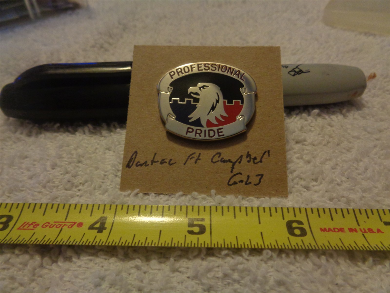 DENTAC Ft Campbell G23 Unit Crest, DI, DUI (DRAW#10)