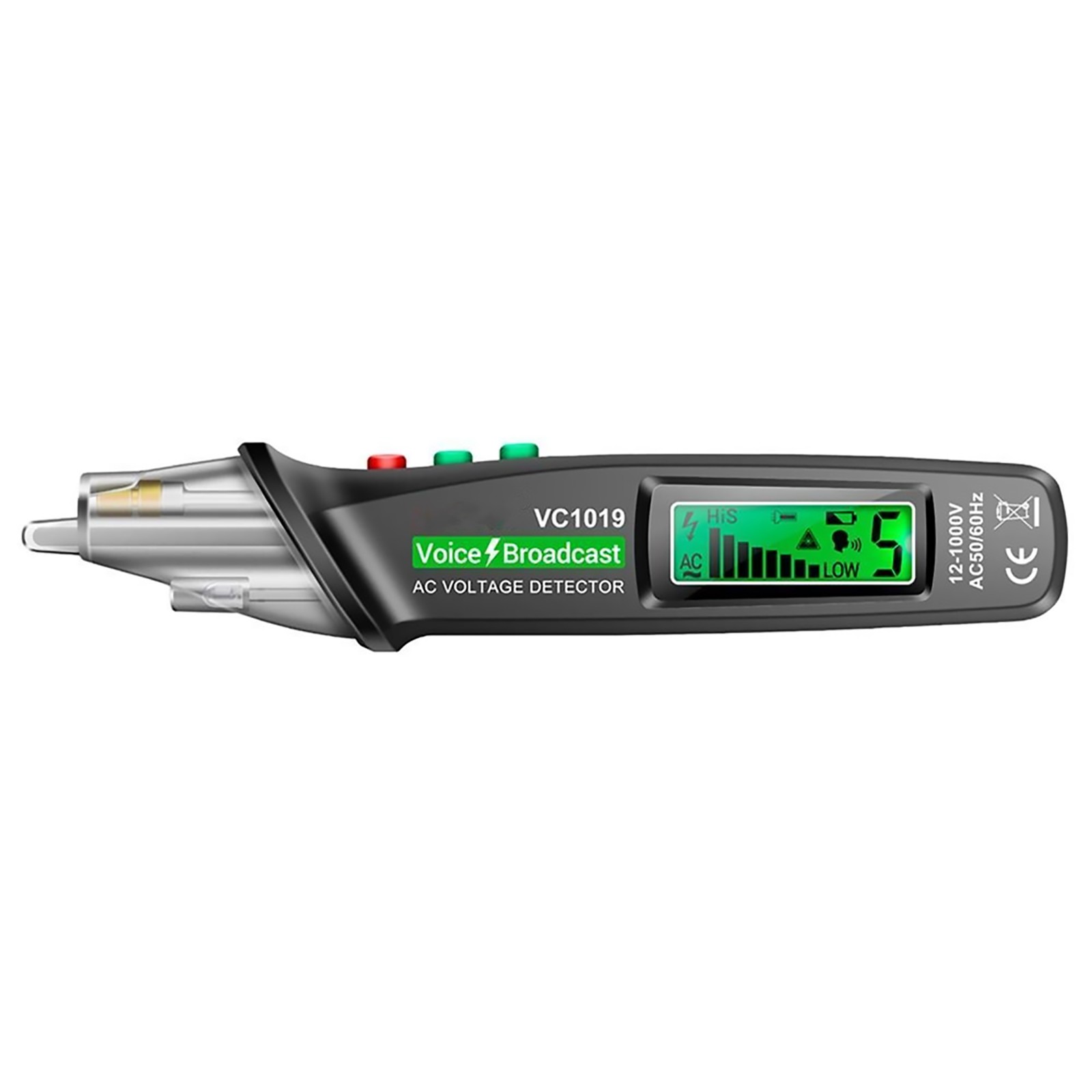12V-1000V Positioning Voltage Tester Electric Wire Detector Test Pen Tool Kit