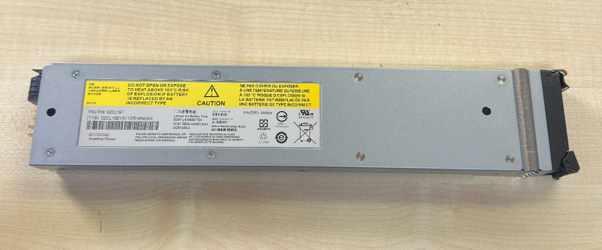 FlashSystem 900 02CL197 (Minimum date code 2021)