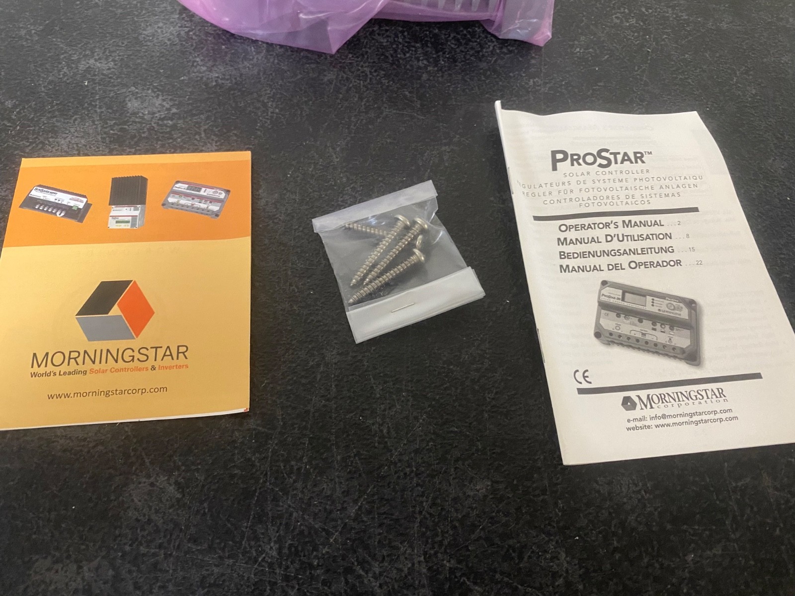 Morningstar ProStar-15 Solar charge controller Version PS-15M, Gen 2