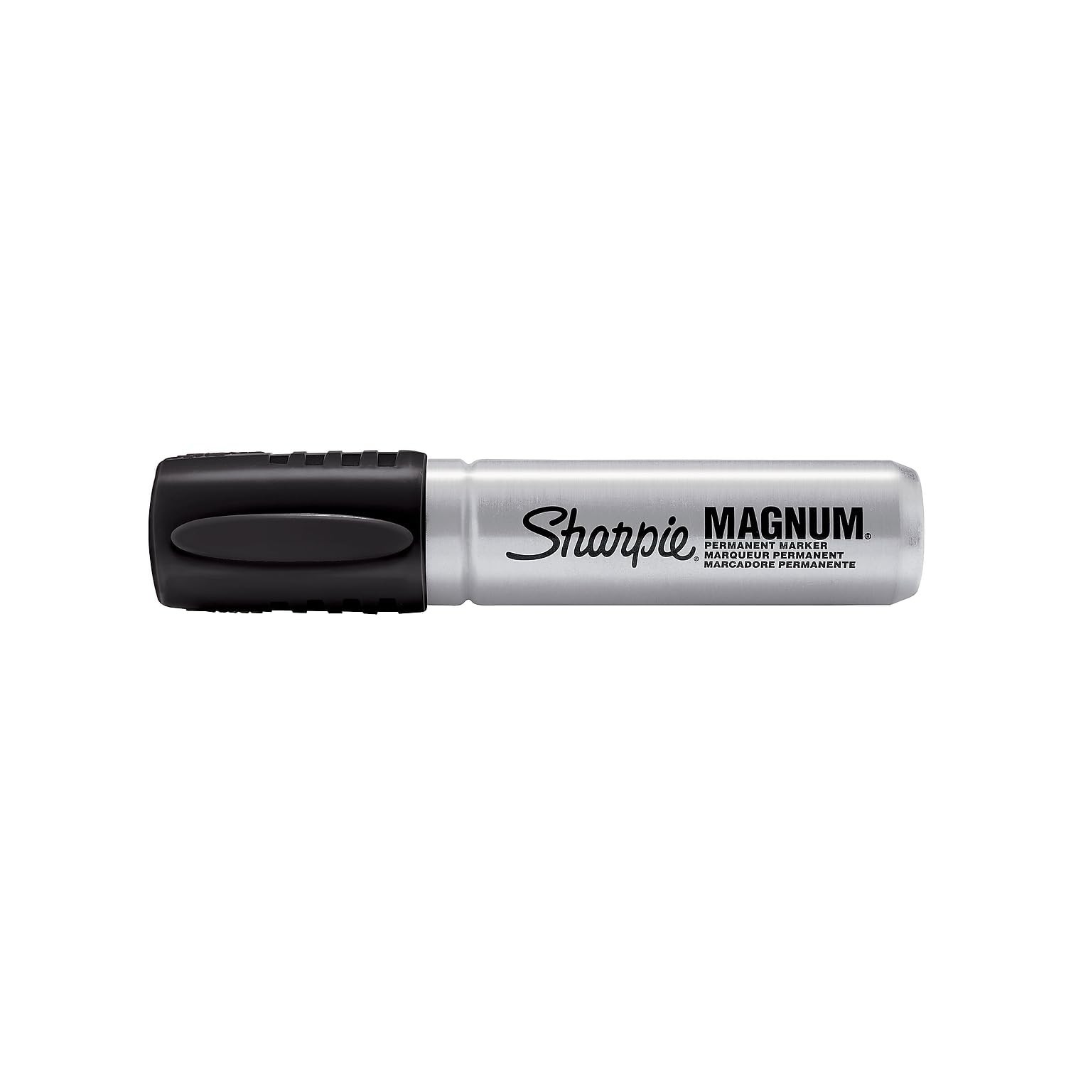 Permanent Markers Oversized Chisel Tip Black 12 Count Permanent Ink