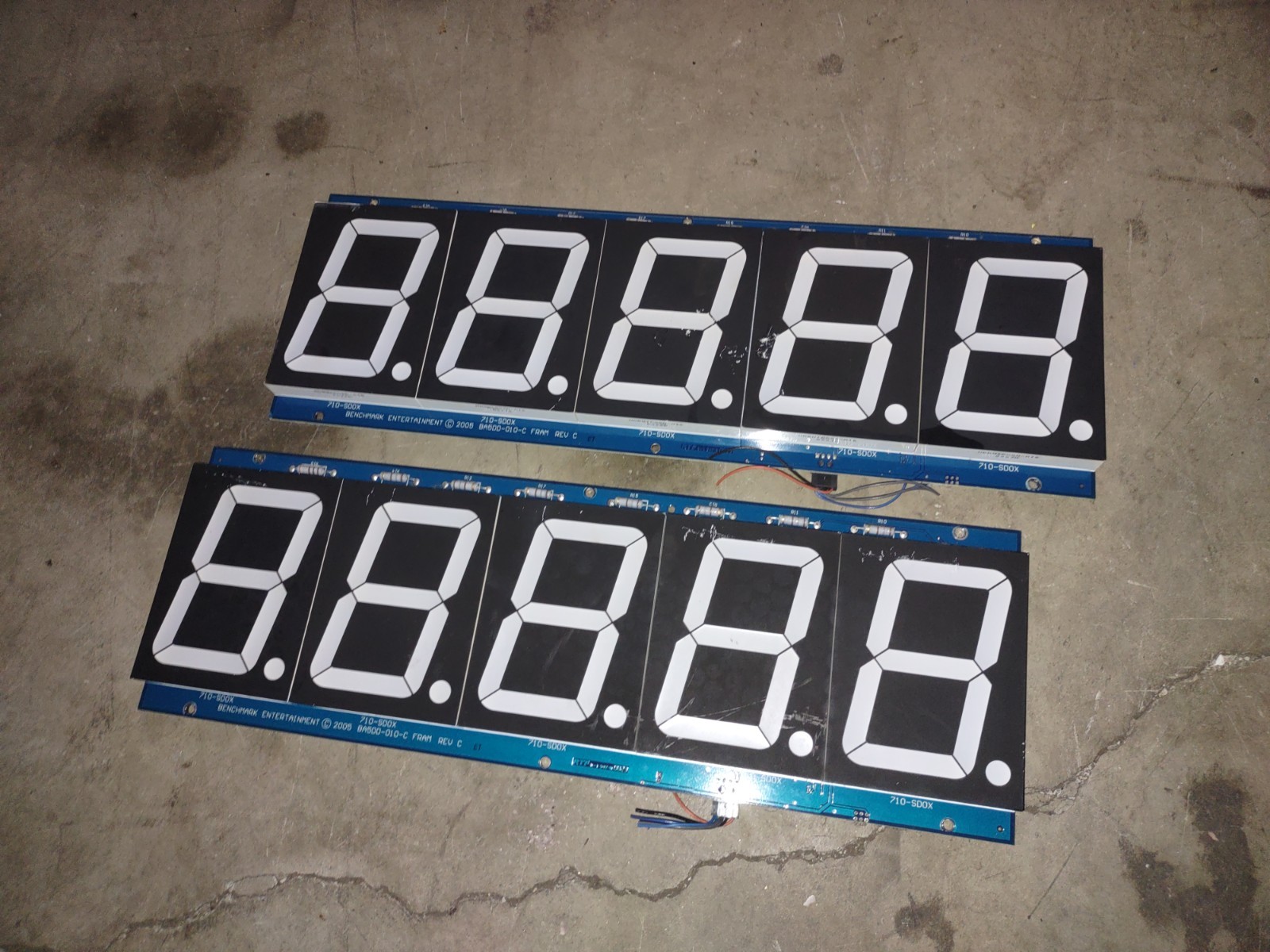 red hot twin arcade redemption sign pcbs #203