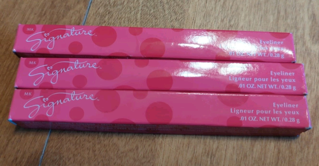Lot of 3 NIB Mary Kay Signature Eyeliner NOS Indigo, Sable, Violet