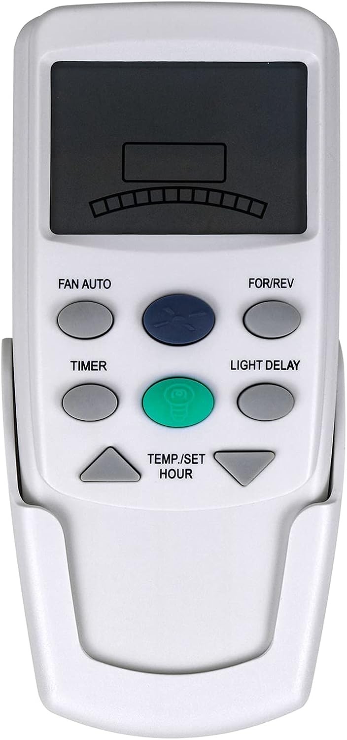 Fan-9T Ceiling Fan Remote Control of Replacement Hampton Bay White