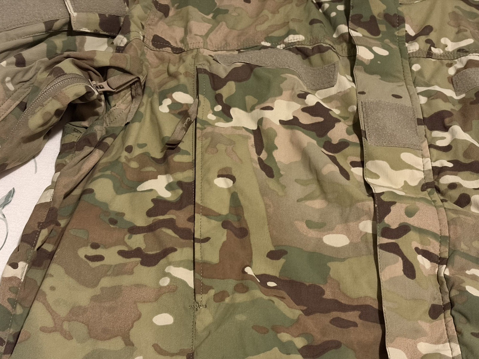 U.S. Army Multicam Soft Shell Cold Weather Jacket Size Large-Regular New