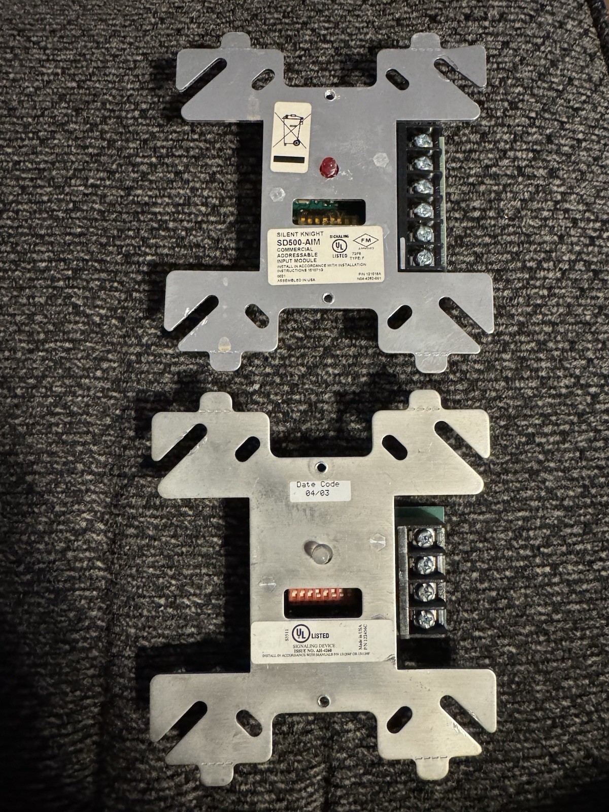Silent Knight SD500AIM Addressable Input Module