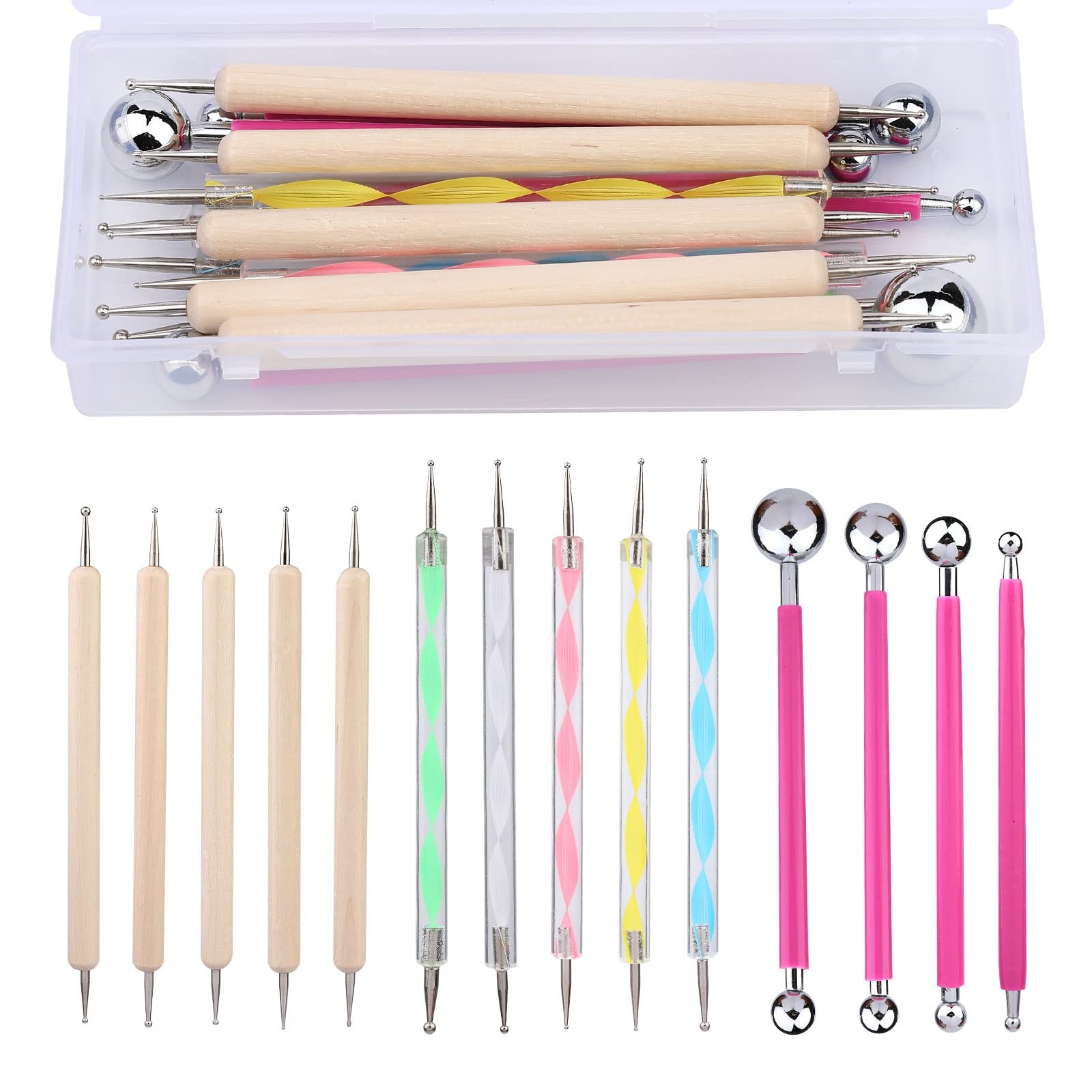 14 PCS Dotting Tools Ball Styluses Dotting Tools for Painting