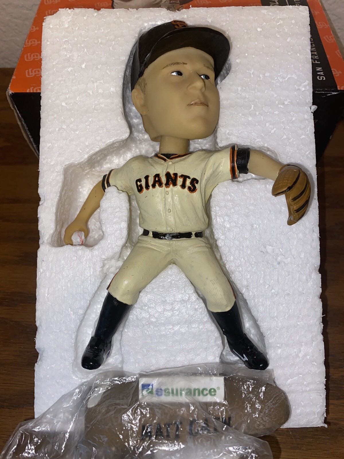 2008 Matt Cain San Francisco SF Giants SGA Bobblehead 50th Anniversary NEW