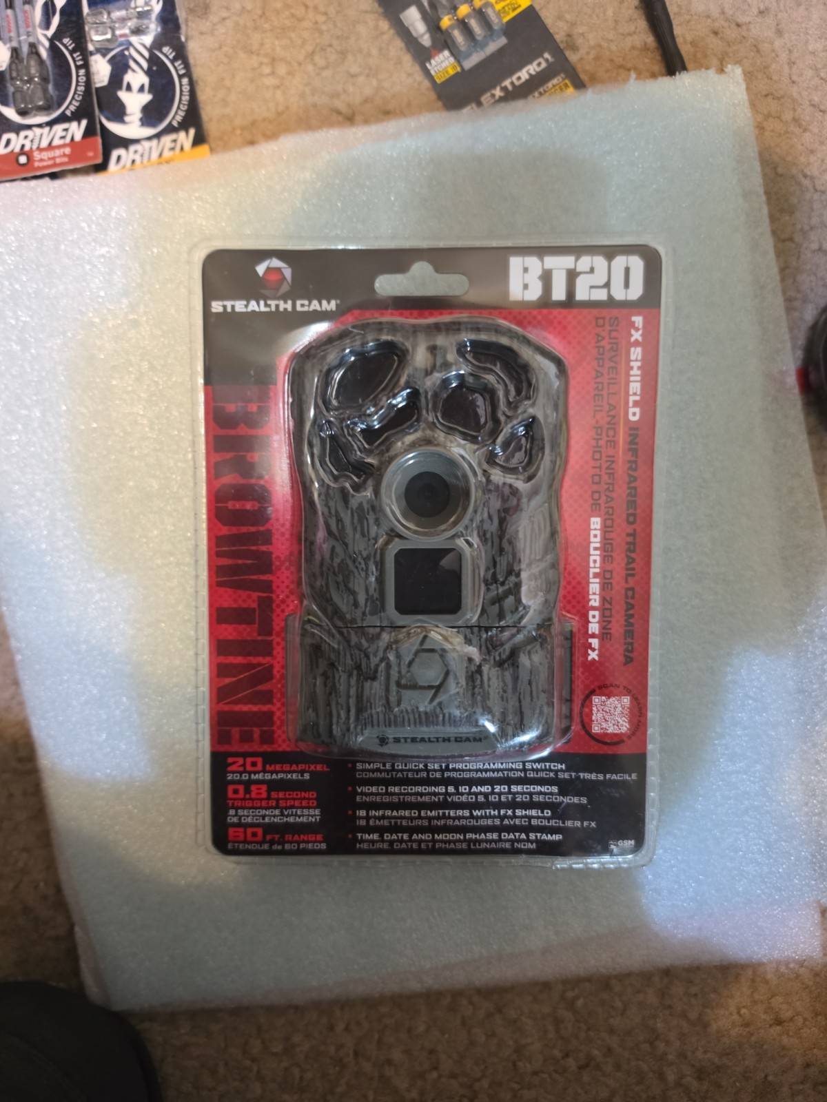 Stealth Cam BT20 Browtine 20mp Trail Camera 70ft Range.