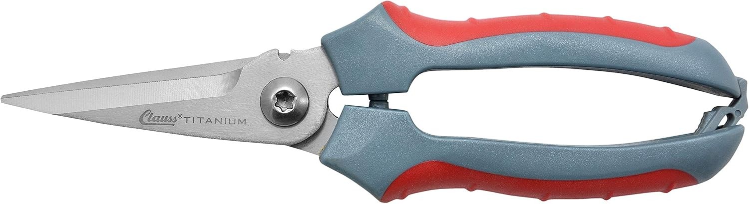 Clauss Titanium Spring Assist Snips 8"