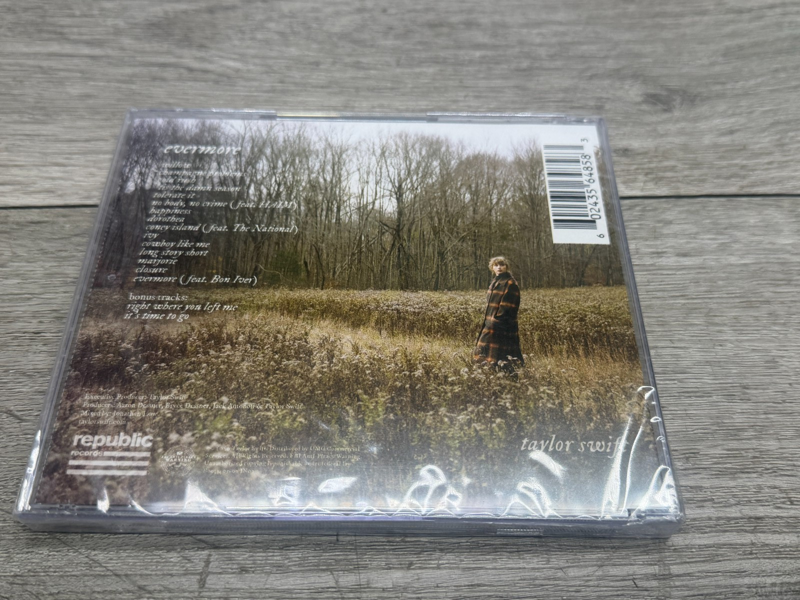 Evermore by Swift, Taylor (CD, 2020)