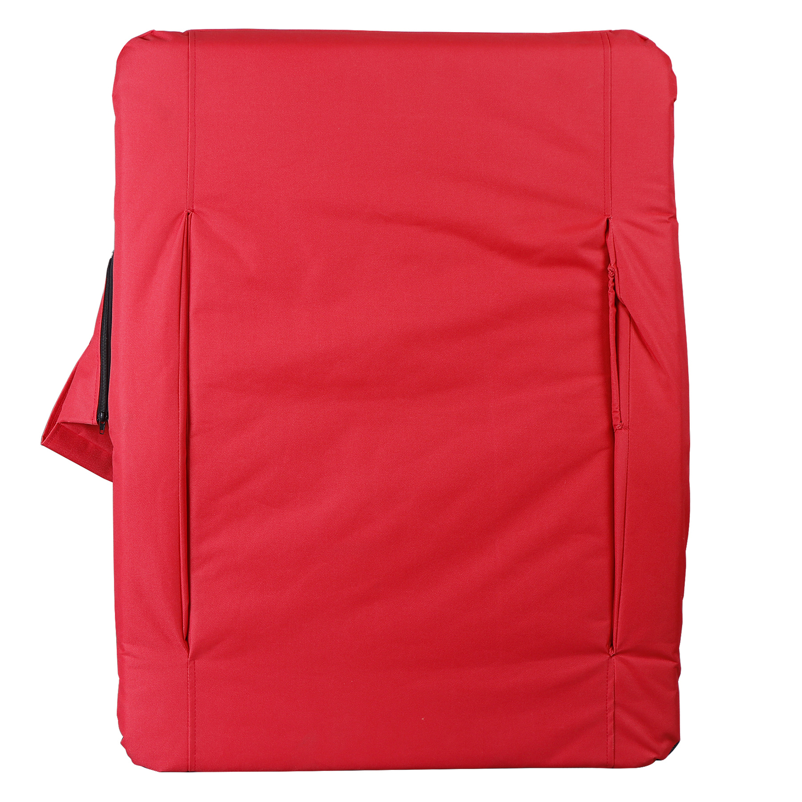 Portable Stadium Seat Extra Wide 24.5" Reclining Bleacher Seat w/Backrest Red
