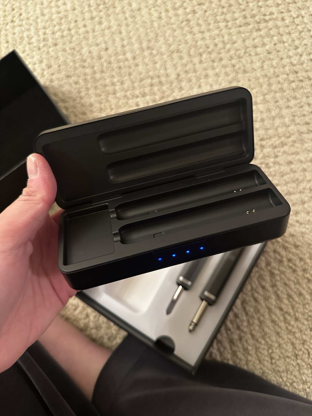 Brianfay MIC Wireless Microphone Lollipop Rechargeable Charging Case