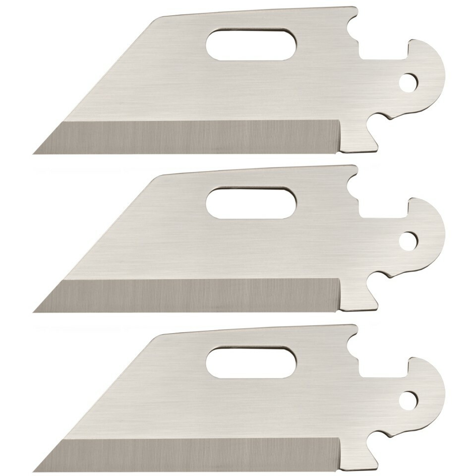 Cold Steel 40AP3B Click N Cut Replacement Blades box of 3 Utility Plain Edge